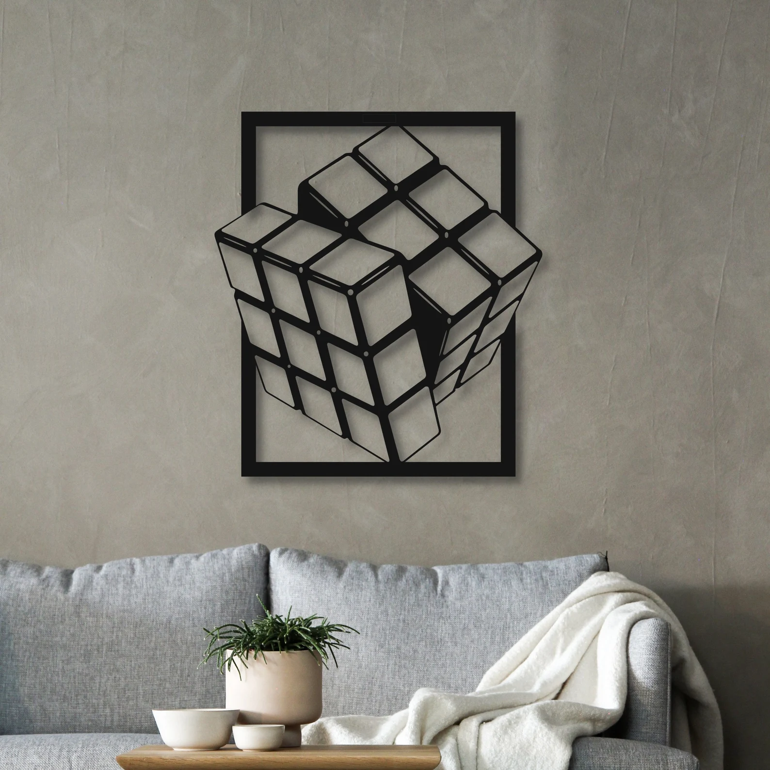 Cub Rubik (Decor perete) [1]
