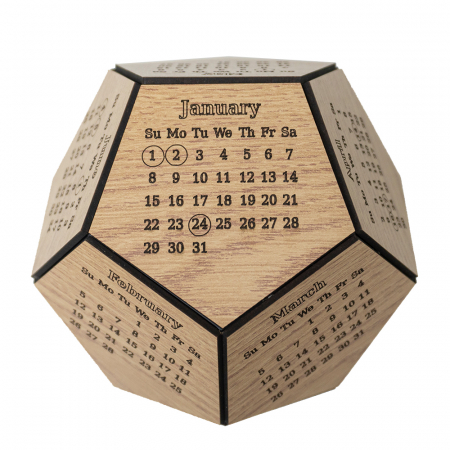 Calendar 3D din lemn- 2025 [5]