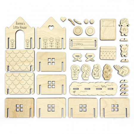 Casuta de jucarie tip puzzle [3]