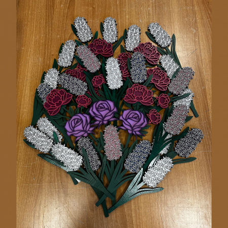 Flori din lemn (diverse modele) [4]