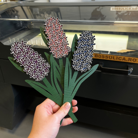 Flori din lemn (diverse modele) [3]