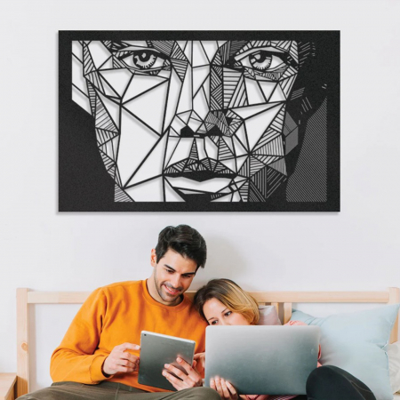 Portret Geometric (Decor perete) [0]
