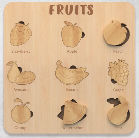 Set puzzle Montessori [4]