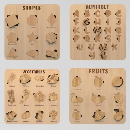 Set puzzle Montessori [0]