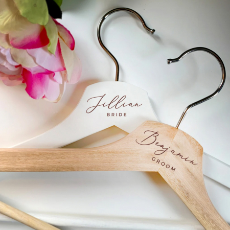 Accesorii evenimente - Set umerase personalizate Mire si Mireasa