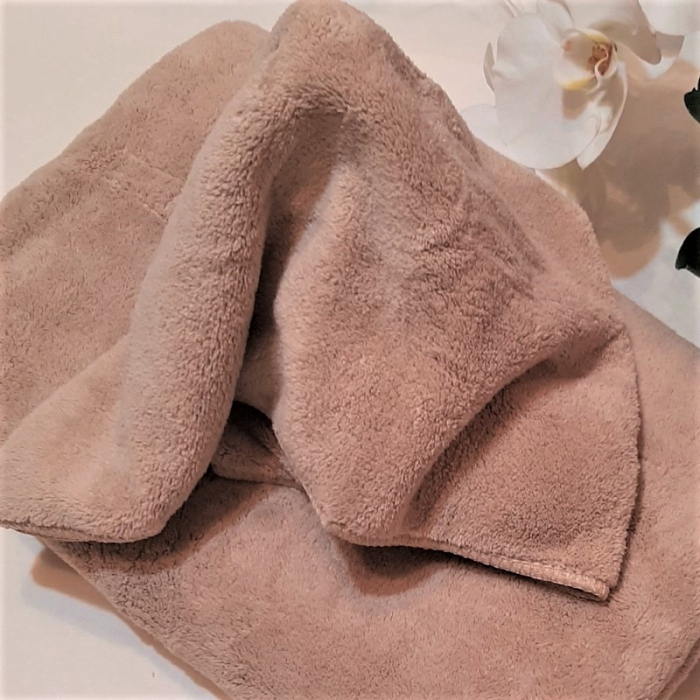 Set 2 prosoape baie tip cocolino crem, 70x140 cm, 35x75 cm [2]