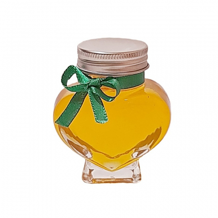 Produse - Borcanas cu miere in forma de inimioara, 100 g, Show Bâzzz!!!