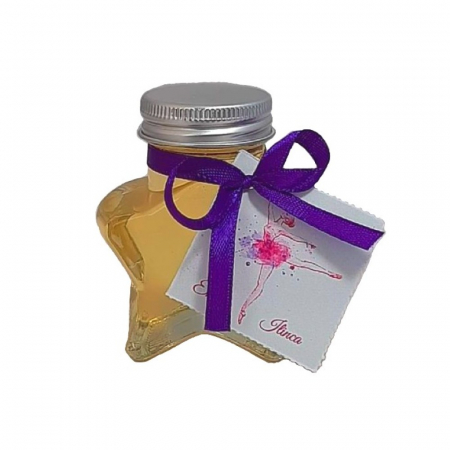 Produse - Borcanas cu miere in forma de steluta, 100 g, Show Bâzzz!!!