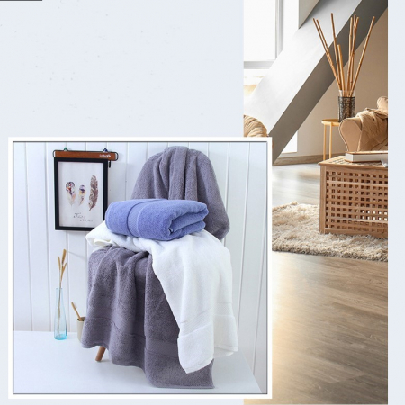 Set 3 prosoape bumbac, 450 gr/mp, 70x140 cm, Multicolor [4]