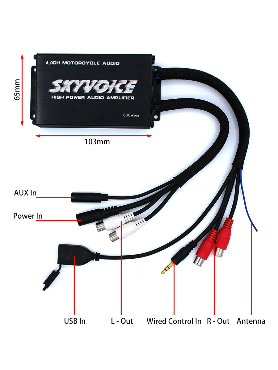 Sistem Audio Moto SKV600B [2]