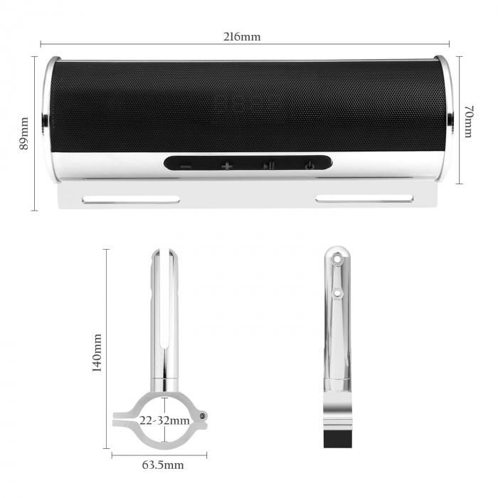Soundbar motocicleta SBD600A [7]