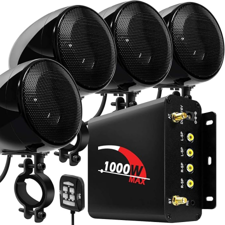 Boxe Moto - Boxe motocicleta M1000B, Negru