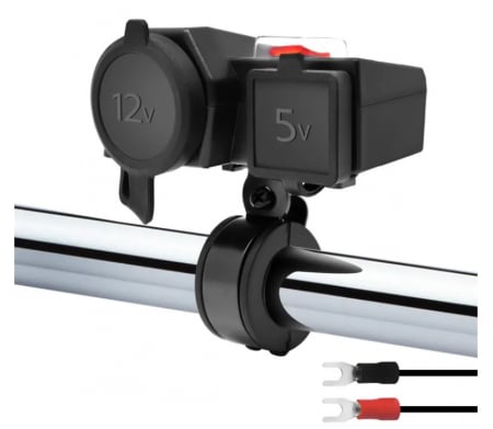 Mufe USB - bricheta - Incarcator USB moto RS201A