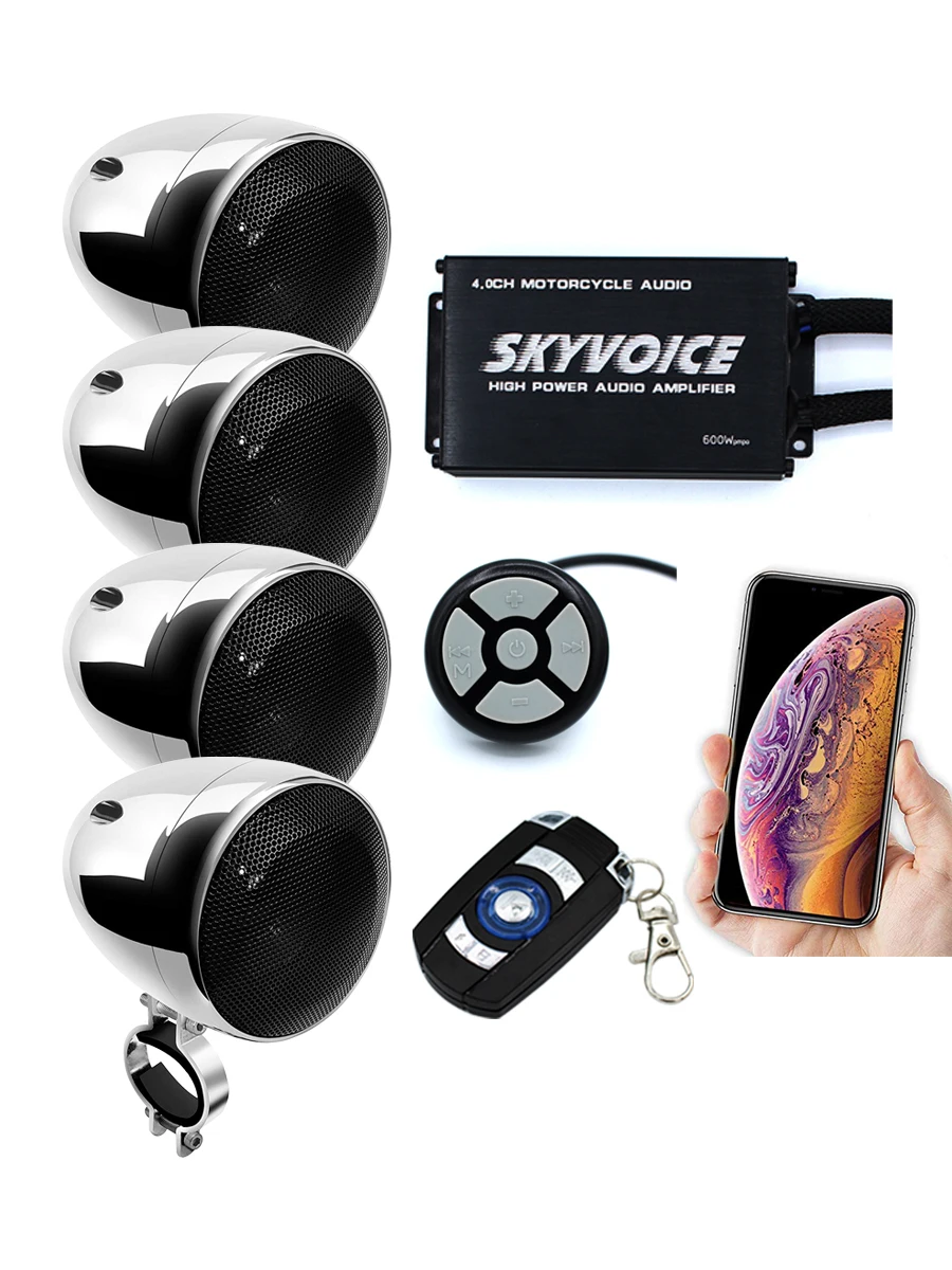 Boxe Moto - Sistem Audio Moto SKV600A