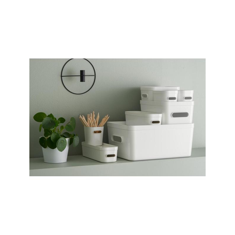 Capac pentru cutia de depozitare SmartStore Compact XS, alb, 14,5 x 10 x 2 cm [6]