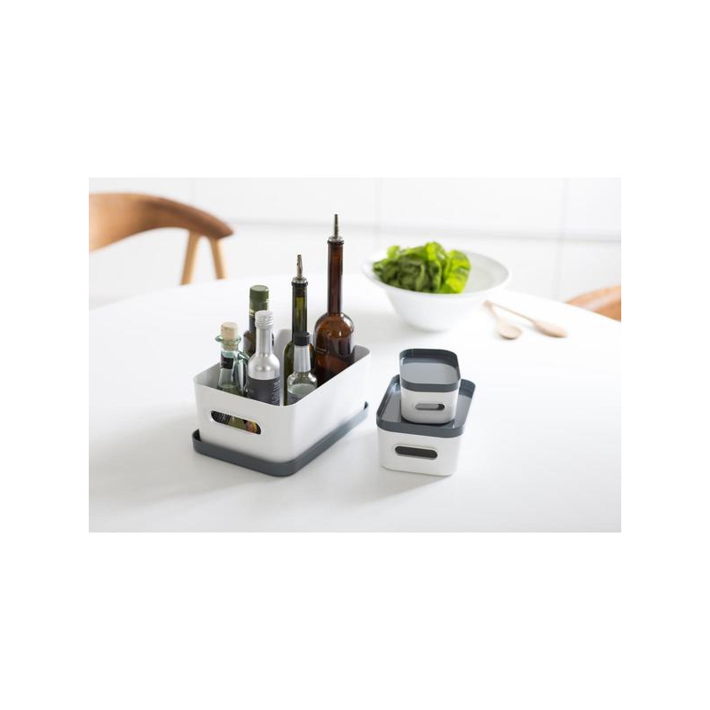 Capac pentru cutia de depozitare SmartStore Compact S, Gri carbune, 19.5x14.5x2.5 cm [4]
