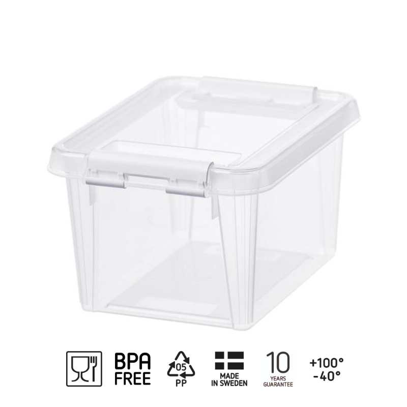 Cutie depozitare si organizare, cu capac,, SmartStore Home1.5, 20x15x11 cm [6]