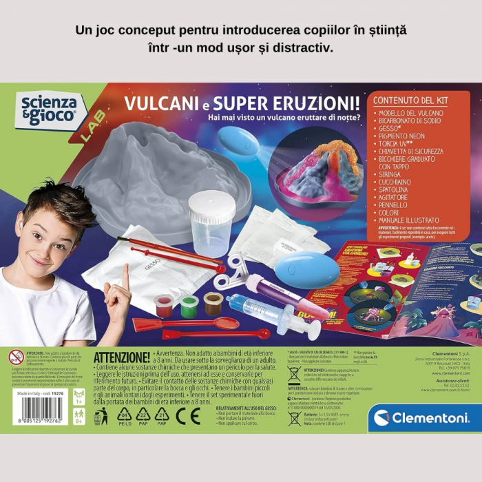 Joc Educativ de Stiinta, Clementoni, Vulcanic Experiences [4]