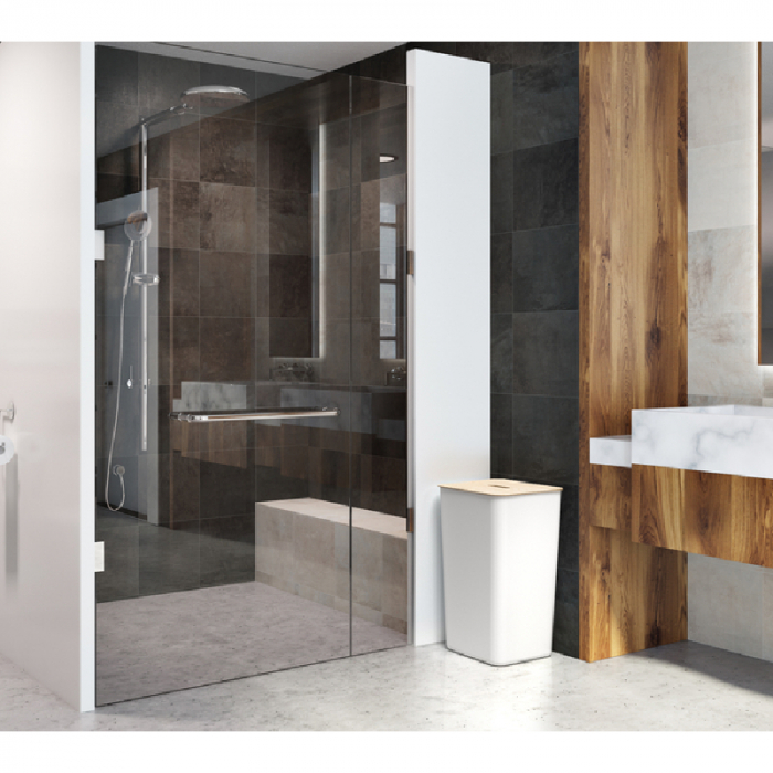 Cos depozitare SmartStore Collect 48L, Alb, 34x34x58 cm [5]