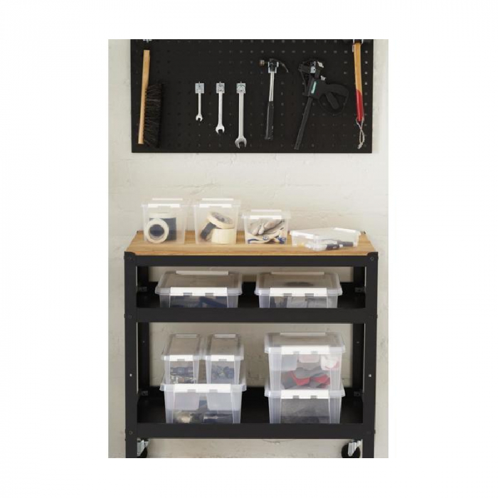 Cutie cu capac, SmartStore Home1, 21x17x6 cm [7]
