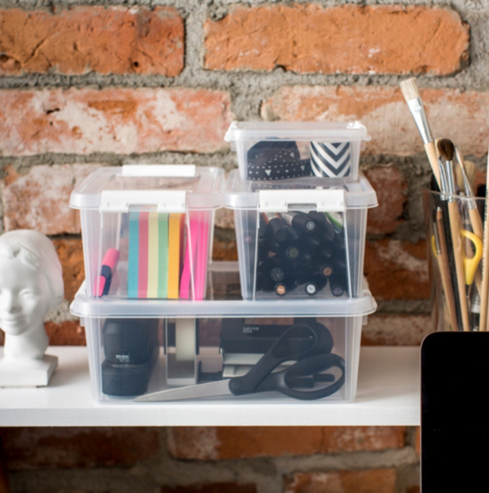 Cutie cu capac, SmartStore Home2, 21x17x11 cm [3]