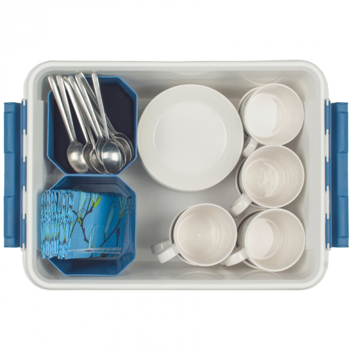 Cutie cu capac, SmartStore Pro 15, Alb, 40x30x19 cm [5]