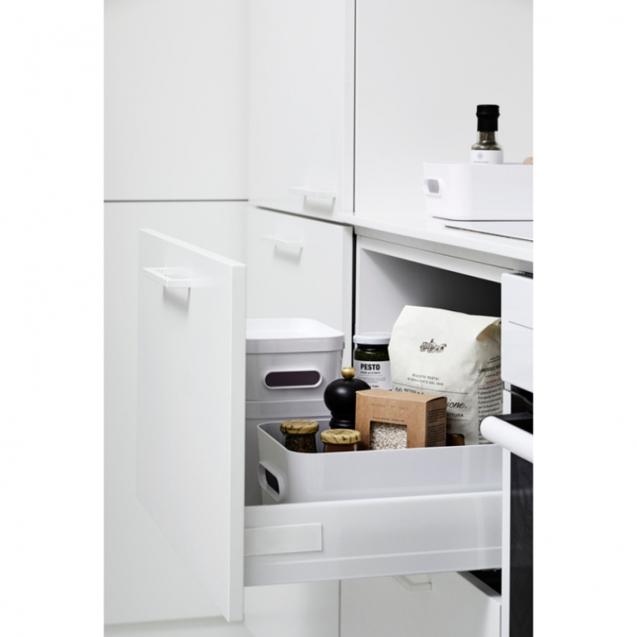 Cutie depozitare SmartStore Compact M, Alb, 29.5x19.5x12 cm [4]