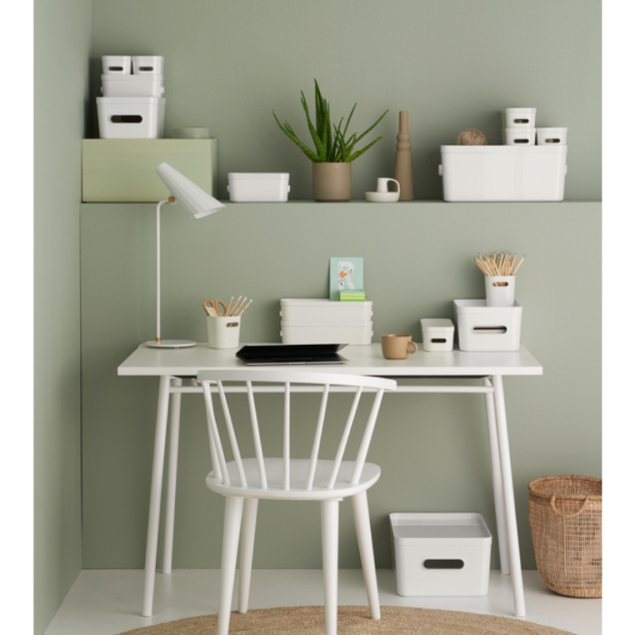 Cutie depozitare SmartStore Compact M, Alb, 29.5x19.5x12 cm [3]