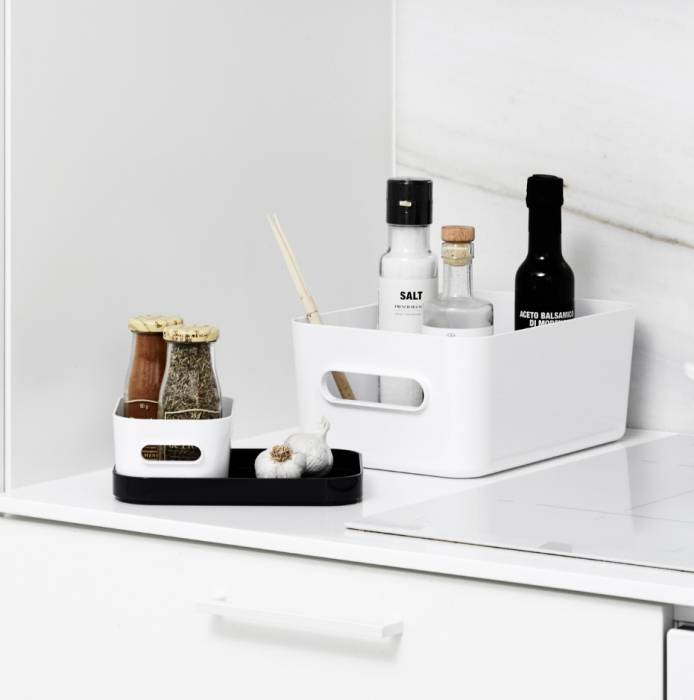 Cutie depozitare SmartStore Compact M, Alb, 29.5x19.5x12 cm [5]