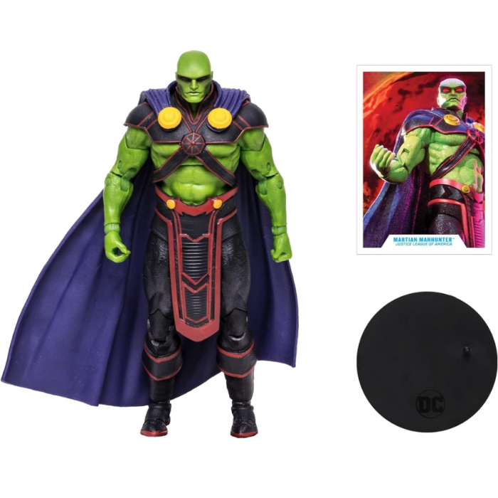Figurina articulata DC Multiverse Martian Manhunter, McFarlane Toys, 22 puncte articulate, 18 cm [2]