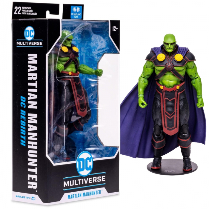 Figurina articulata DC Multiverse Martian Manhunter, McFarlane Toys, 22 puncte articulate, 18 cm [3]