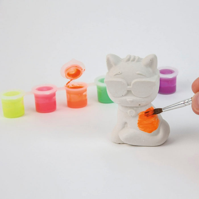 Joc Clementoni Handmade Creations, Creativitate si imaginatie, Sculptura si pictura, matrite ipsos animale, 7+ ani [5]