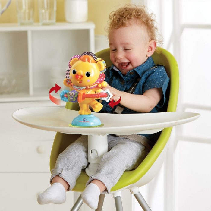 Jucarie Vtech interactiva, muzicala si rotativa, Twist & Spin Lion [5]