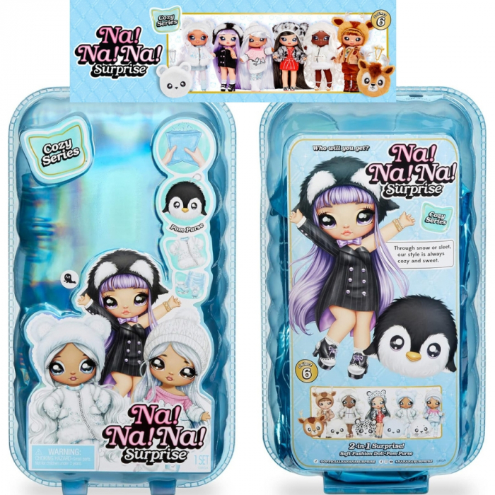 Papusa Na! Na! Na! Surprise Cozy Series, Harper Waters, 20 cm [4]