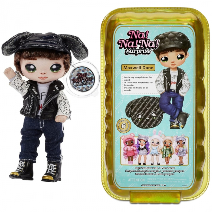 Papusa Na! Na! Na! Surprise Glam Series, Maxwell Dane, 19 cm [4]