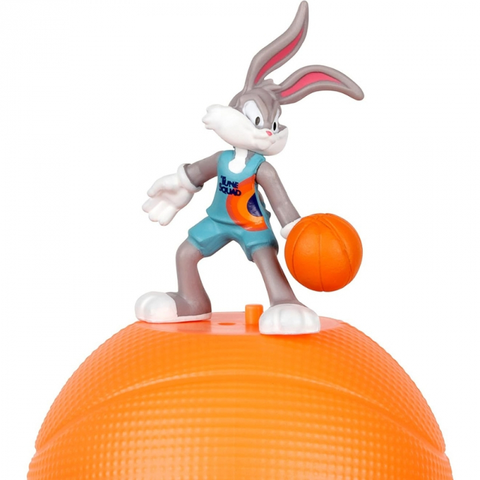 Set 4 figurine Space Jam 2 A New Legacy, Lebron, Bugs Bunny, Wile E. Coyote + 1 figurina Surpriza, 5 cm, Multicolor [5]