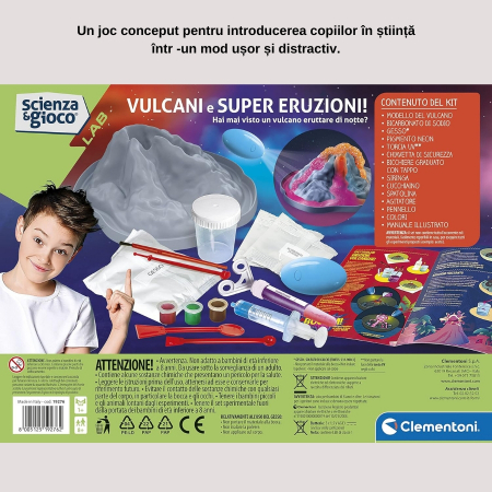Joc Educativ de Stiinta, Clementoni, Vulcanic Experiences [3]