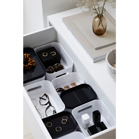 Capac pentru cutia de depozitare SmartStore Compact S, Gri carbune, 19.5x14.5x2.5 cm [4]