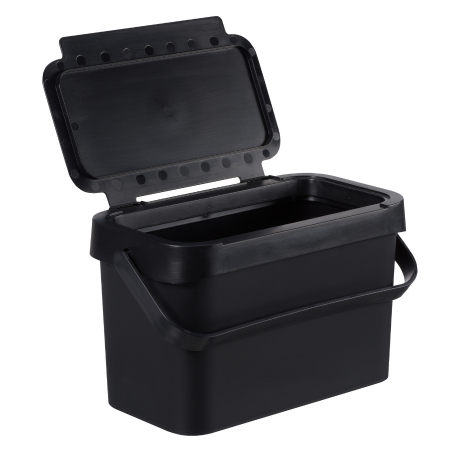 Cosuri - Cos de gunoi SmartStore Biowaste, pentru deseuri menajere, Negru, 5L