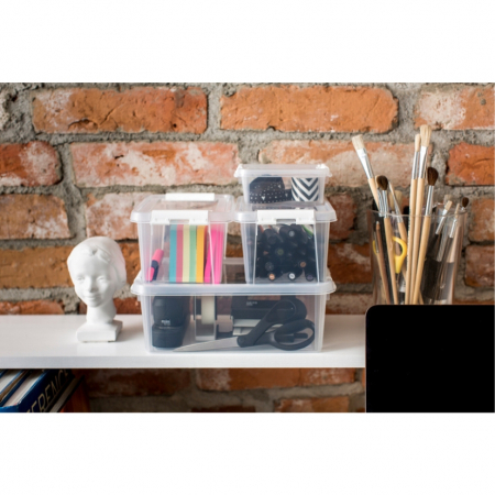 Cutie depozitare si organizare, cu capac,, SmartStore Home1.5, 20x15x11 cm [3]