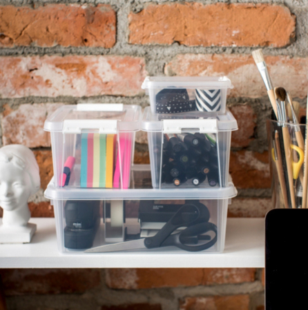 Cutie cu capac, SmartStore Home2, 21x17x11 cm [2]