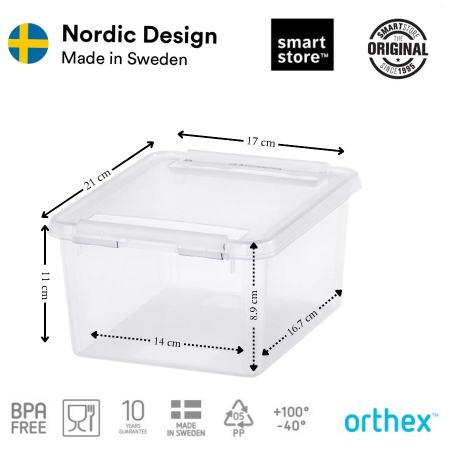 Cutie cu capac, SmartStore Home2, 21x17x11 cm [3]