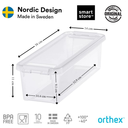 Cutie cu capac, SmartStore Home4, 38x14x11 cm [2]