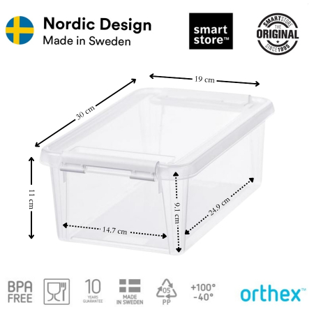 Cutie cu capac, SmartStore Home5, 30x19x11 cm [11]