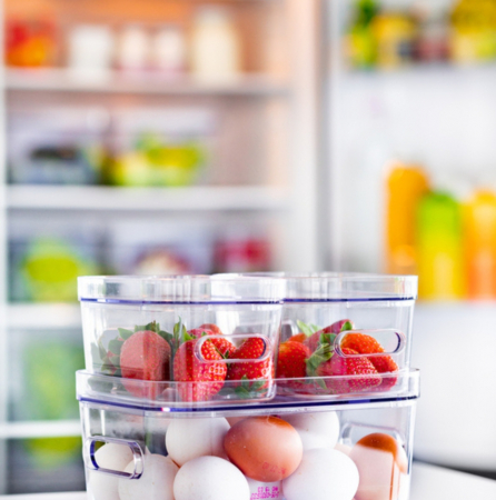 Cutie organizare si depozitare SmartStore Compact Clear XS, Plastic, Transparent, 0.6 L, 14.5x9x6 cm [3]