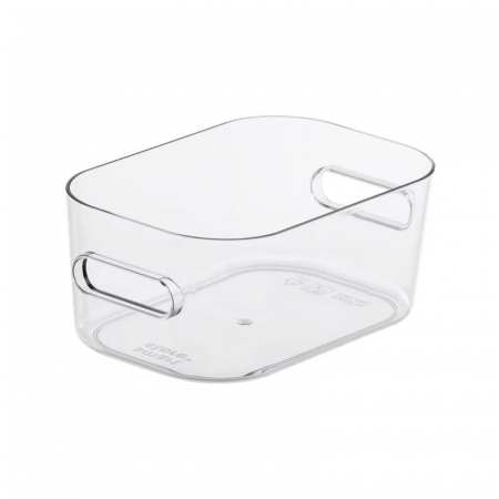Cutie organizare si depozitare SmartStore Compact Clear XS, Plastic, Transparent, 0.6 L, 14.5x9x6 cm