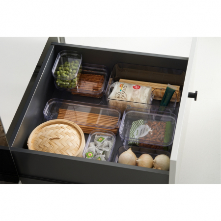 Cutie organizare si depozitare SmartStore Compact Clear XS, Plastic, Transparent, 0.6 L, 14.5x9x6 cm [7]