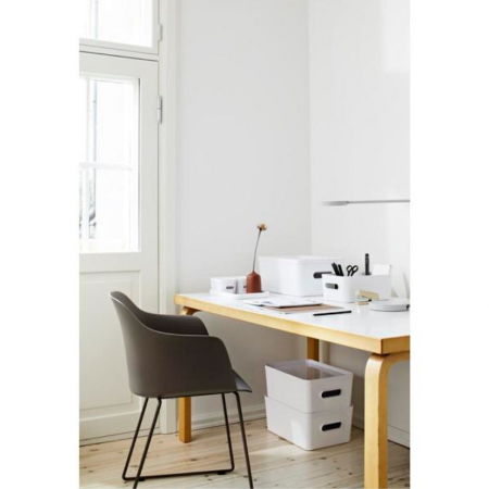 Cutie depozitare SmartStore Compact L, Alb, 41x28.7x15.5 cm [7]