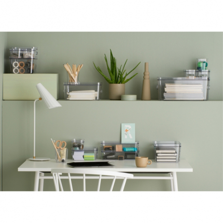 Cutie depozitare SmartStore Compact Clear M, 5.3 L, 29.5x19.5x12 cm [4]