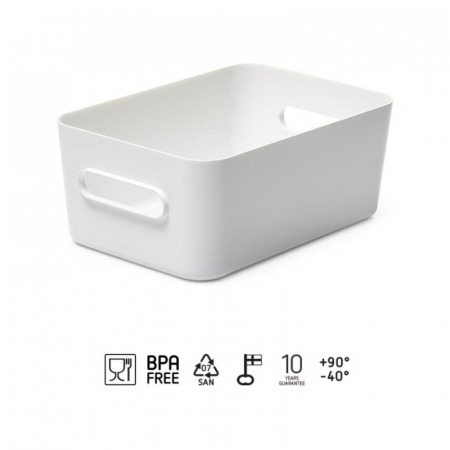 Cutie depozitare SmartStore Compact M, Alb, 29.5x19.5x12 cm [1]